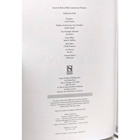 ROMANS - Smyth & Helwys Bible Commentary - Ex-Seminary-Student - SEE DESCRIPTION - Picture 4 of 10